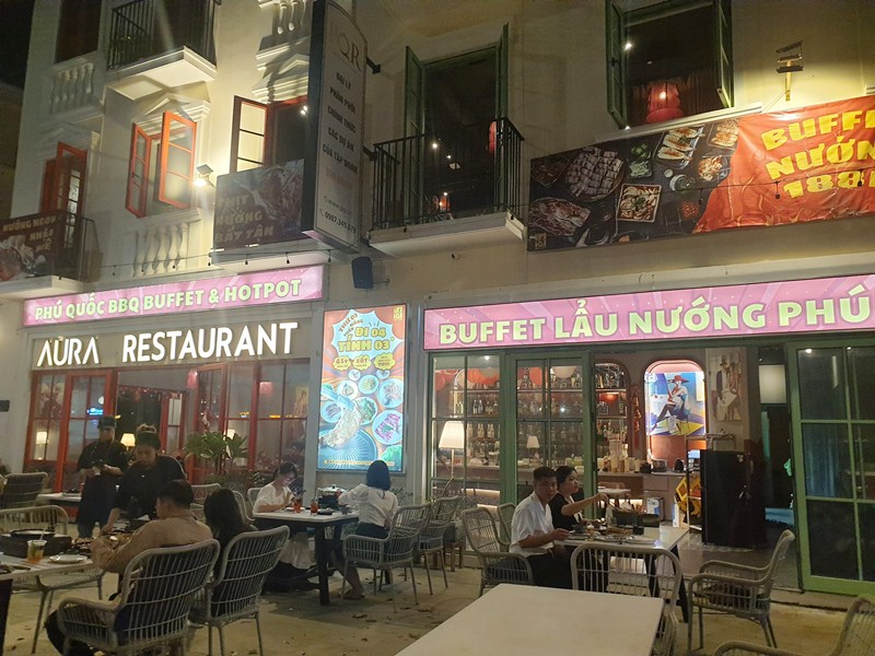 Nhà hàng buffet lẩu nướng Aura Phú Quốc