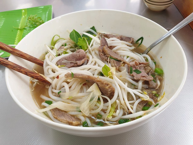 Bún bò Huế Bà Ba đường Lê Văn Quới