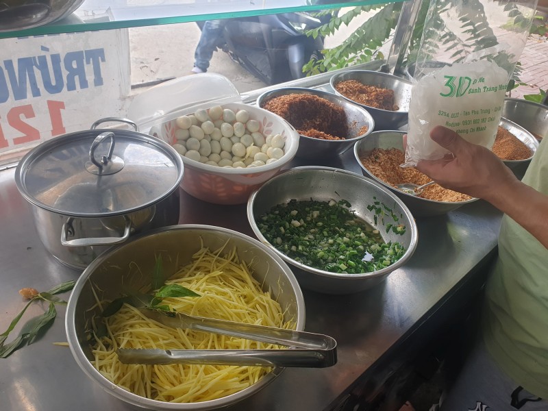 Bánh tráng trộn 3D Củ Chi