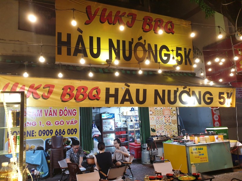 Quán ăn vặt và nướng Yuki BBQ