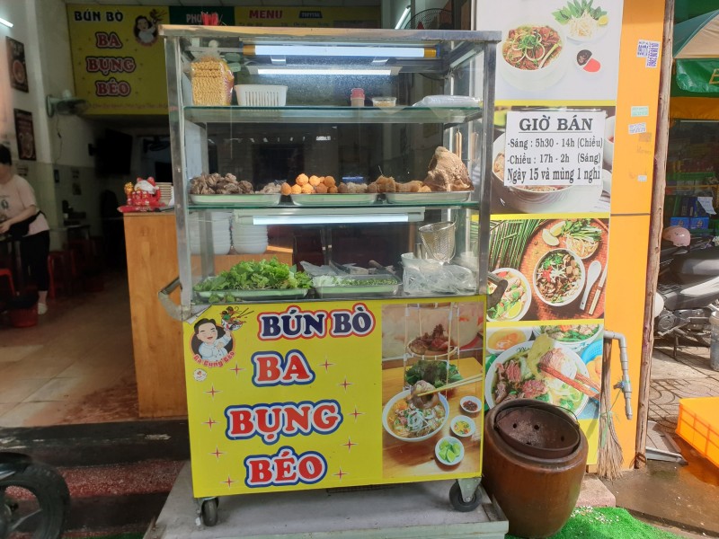 Bún bò Ba Bụng Béo - phường Phú Thọ Hòa