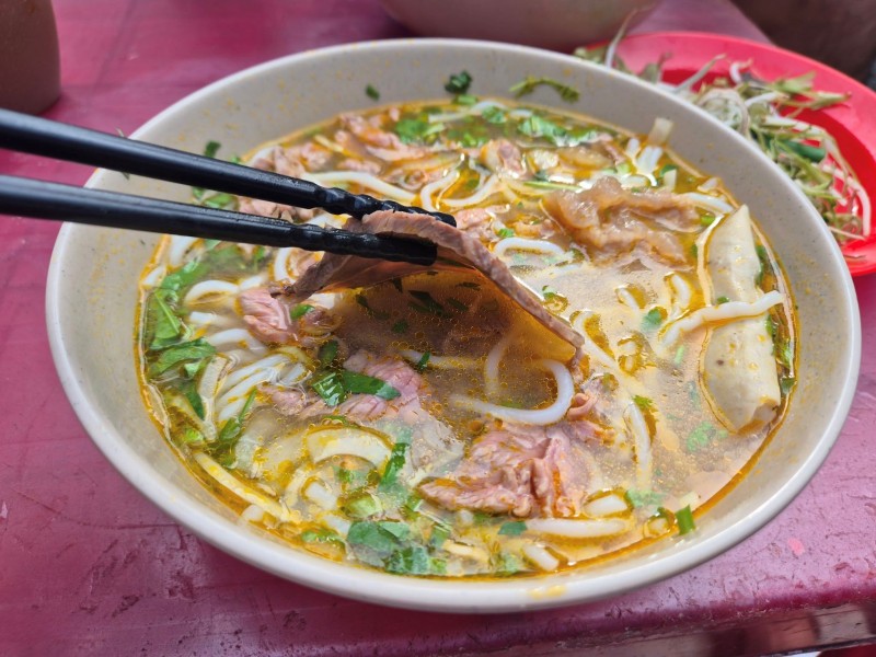 Bún bò huế Ngọc Hoa đường Tô Hiến Thành