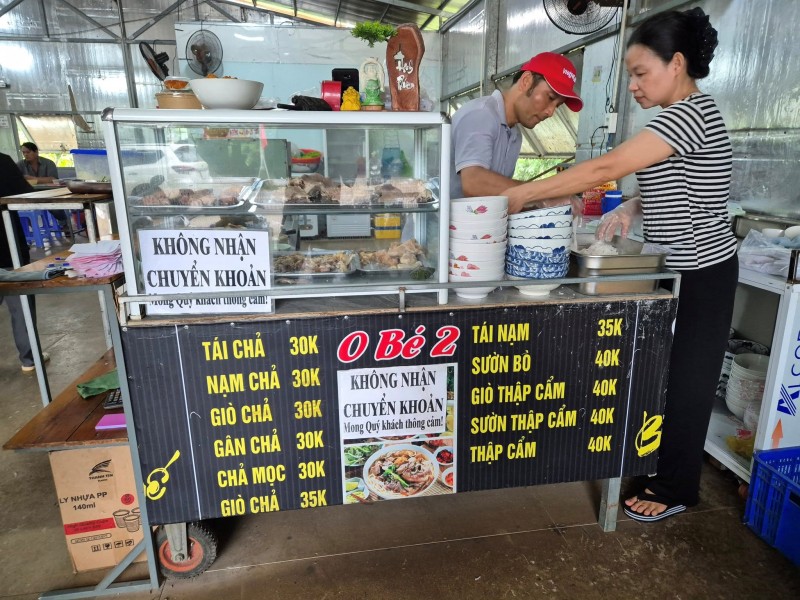 Bún bò huế O Bé 2 phường Tân Thành