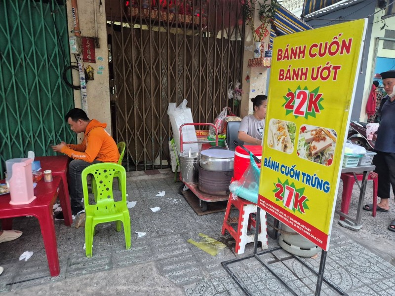 Bánh ướt bánh cuốn 244 Hàn Hải Nguyên